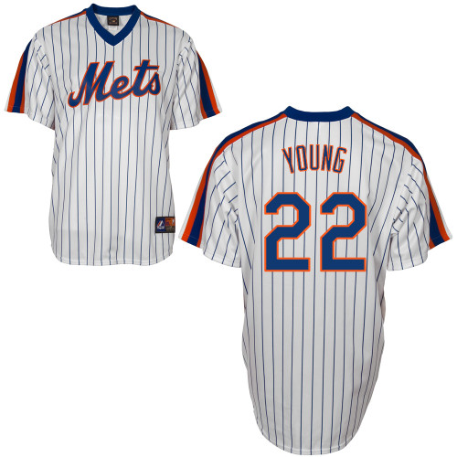 Eric Young #22 MLB Jersey-New York Mets Men's Authentic Home Alumni Association Baseball Jersey